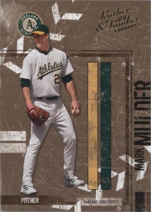 Donruss 2004 cuero y madera - Mark Mulder #107
