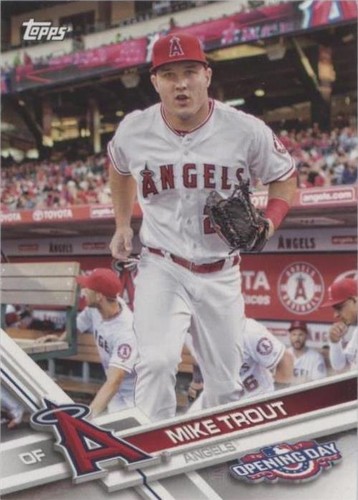 2017 Topps Opening Day - Mike Trout #75