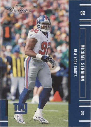 2005 Playoff Prestige Michael Strahan #91