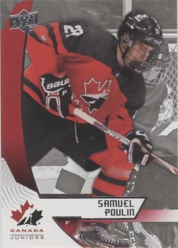 2019 Upper Deck Team Canada Juniors - Samuel Poulin #75