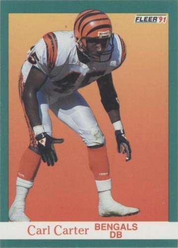 1991 Fleer Carl Carter #18