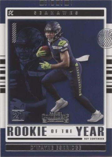 2021 Panini Contenders D'Wayne Eskridge #ROY-DES