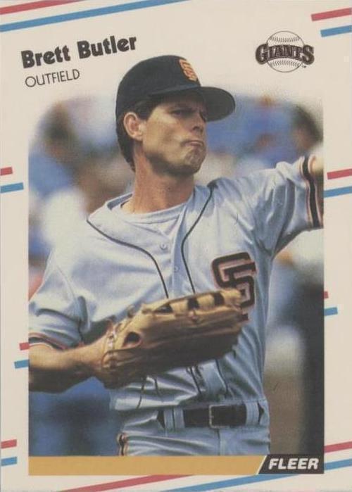 Actualización Fleer 1988 - Brett Butler #U-128
