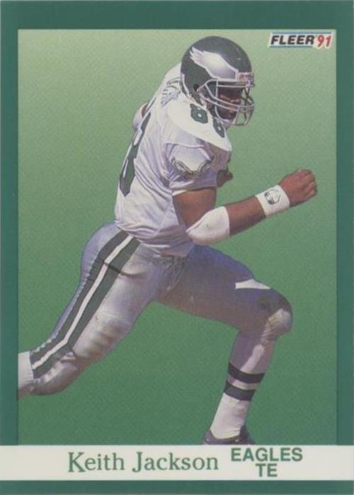1991 Fleer Keith Jackson #329