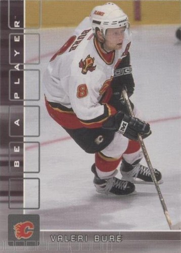 2001-02 In the Game Be A Player Memorabilia - Valeri Bure #244