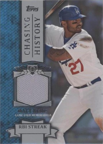 2013 Topps - Matt Kemp #CHR-MK