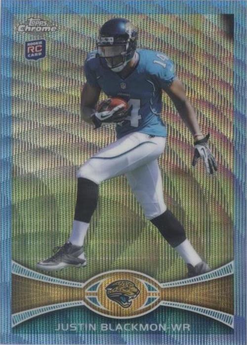 2012 Topps Chrome Justin Blackmon #BW-13