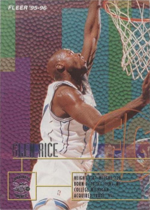 Fleer 1995-96 - Glen Rice #211