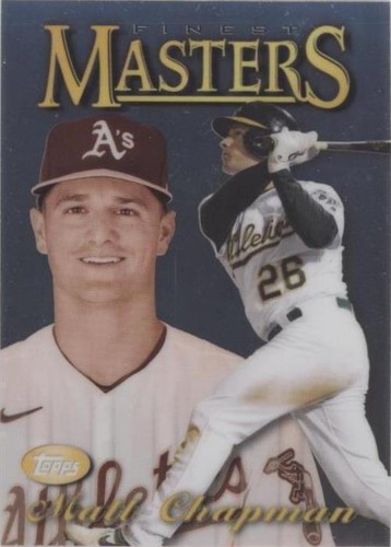 2021 Topps Finest - Matt Chapman #97FM-MC