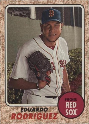 2017 Topps Heritage High Number - Eduardo Rodriguez #522