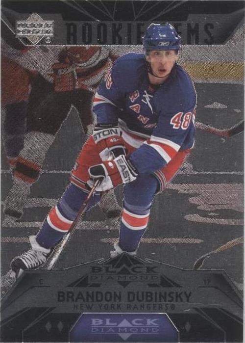 2007-08 Upper Deck Black Diamond - Brandon Dubinsky #166