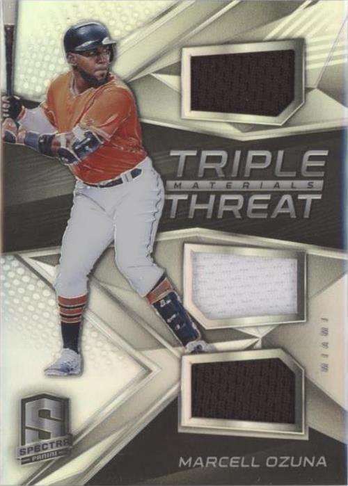 Panini Chronicles 2017 - Marcell Ozuna #TTM-MO