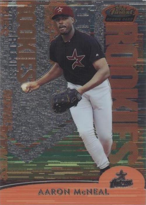 2000 Topps Finest - Aaron McNeal #256