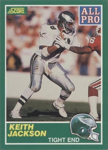1989 Score Keith Jackson #293