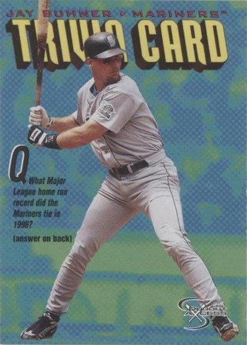 1998 Skybox Dugout Axcess - Jay Buhner #147