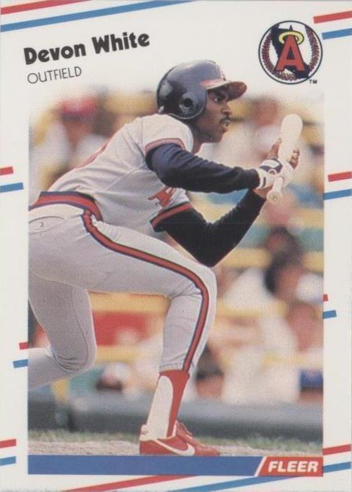 Fleer 1988 - Devon White #506