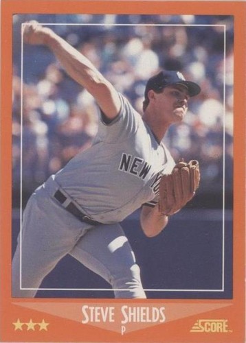 1988 Score Rookies & Traded - Steve Shields #47T