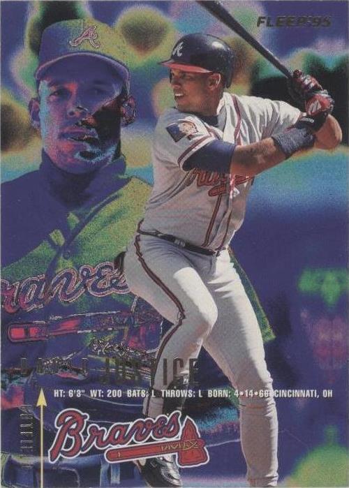Fleer 1995 - David Justice #305