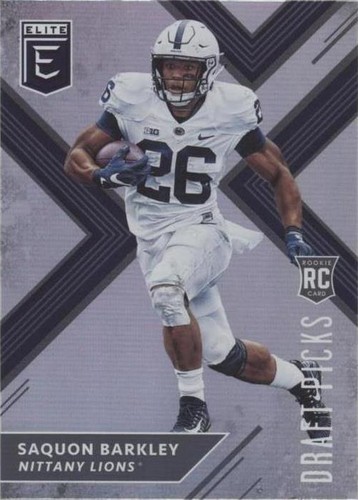 2018 Panini Elite Draft Picks Saquon Barkley #105