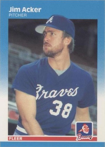 1987 Fleer - Jim Acker #509