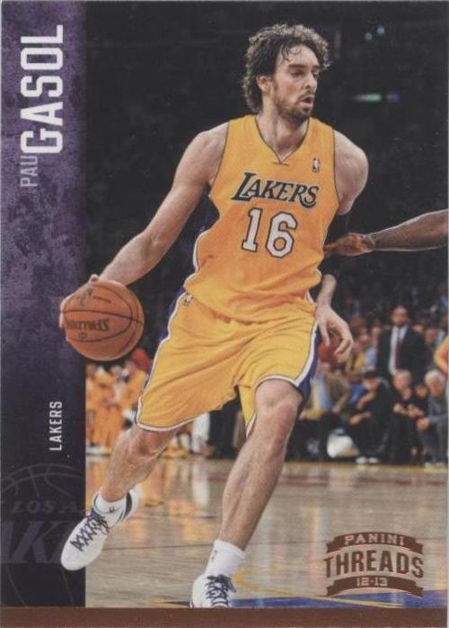 2012-13 Panini Threads - Pau Gasol #66