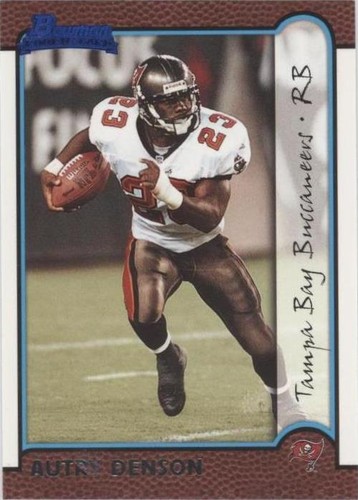 1999 Bowman Autry Denson #214