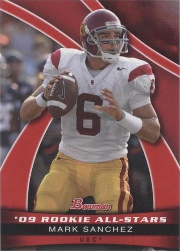 2009 Bowman Draft Picks Mark Sanchez #AS20