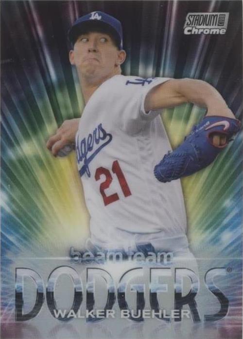 2020 Topps Stadium Club Chrome - Walker Buehler #BT-18