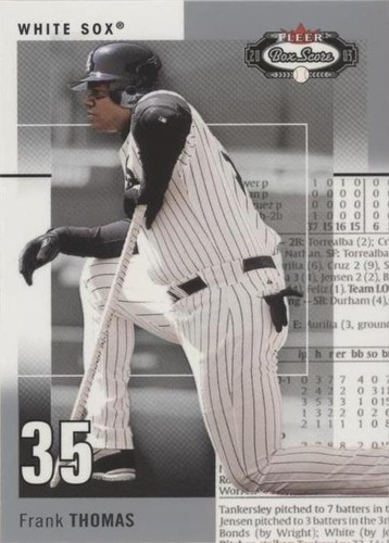 2003 Fleer Box Score - Frank Thomas #52