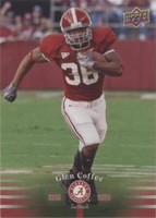 2012 Upper Deck University of Alabama Glen Coffee #75