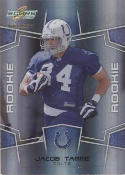 2008 Score Select Jacob Tamme #404