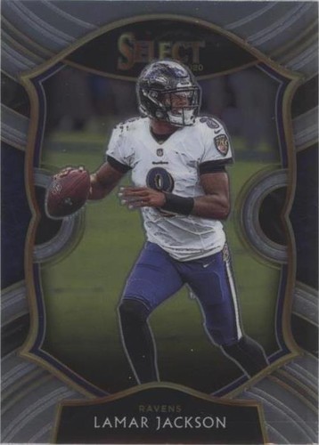 2020 Panini Select Lamar Jackson #3