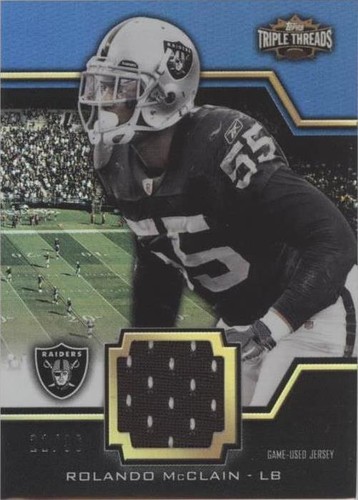 2011 Topps Triple Threads Rolando McClain #TTUSR-75