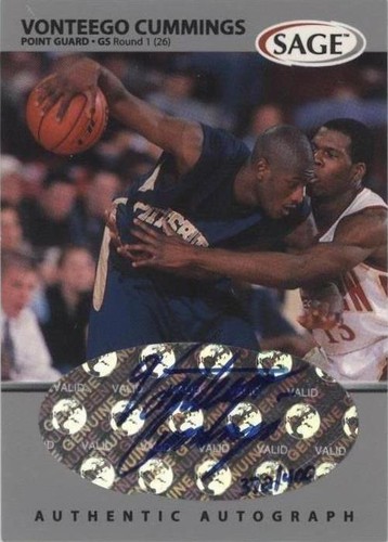 1999 SAGE - Vonteego Cummings #A15