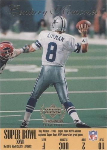 1999 Upper Deck Century Legends Troy Aikman #173