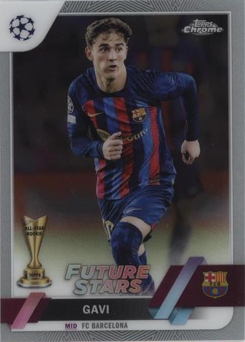 2022-23 Topps Chrome UEFA Club Competitions Gavi #178