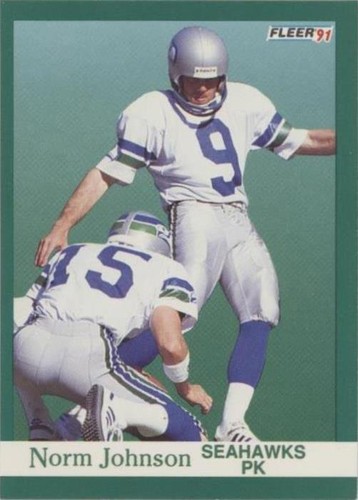 1991 Fleer Norm Johnson #188