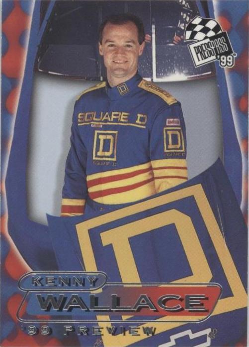 1999 Press Pass - Kenny Wallace #97