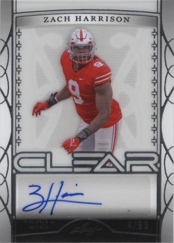 2022 Leaf Trinity Zach Harrison #CA-ZH1