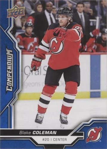 2018-19 Upper Deck Compendium - Blake Coleman #648