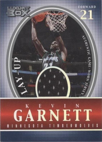 2004-05 Topps Luxury Box - Kevin Garnett #LU-KG