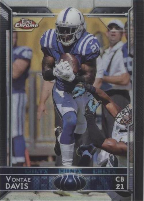2015 Topps Chrome Vontae Davis #66