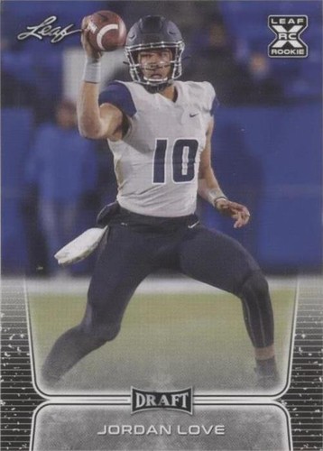 2020 Leaf Draft Jordan Love #11