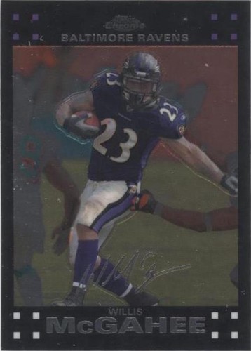 2007 Topps Chrome Willis McGahee #TC11