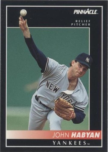 1992 Pinnacle - John Habyan #433