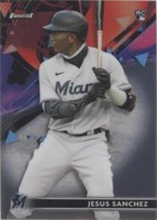 2021 Topps Finest - Jesus Sanchez #70
