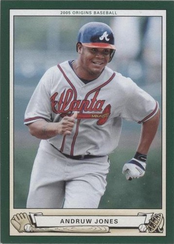 2005 Upper Deck Origins - Andruw Jones #82