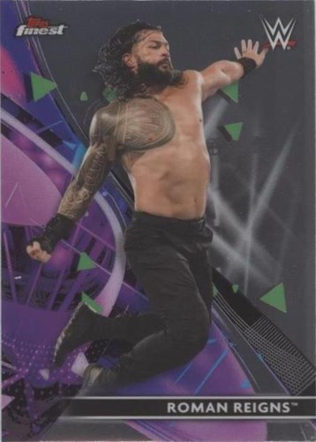 2021 Topps Finest WWE - Roman Reigns #66