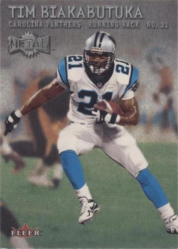 2000 Fleer Metal Tim Biakabutuka #144