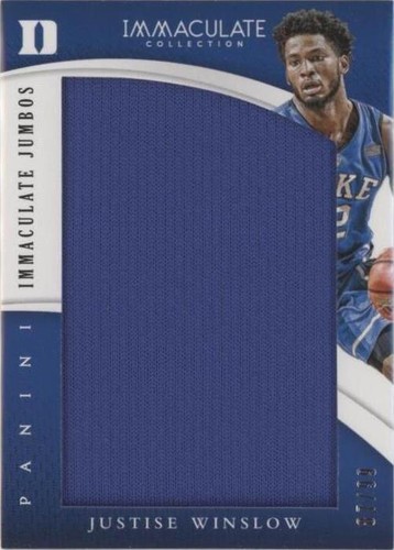 2015 Panini Immaculate Collection Collegiate - Justise Winslow #44